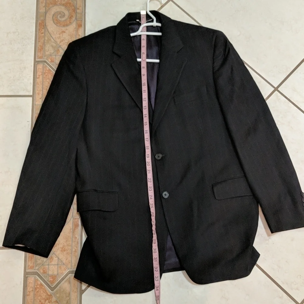 Jack Victor Saks Fifth Avenue Men's Pinstripe Suit Coat Size 42R